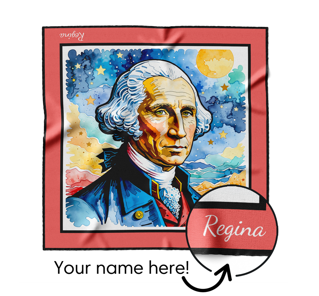 "Father of His Country" Square Scarf