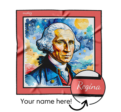 &quot;Father of His Country&quot; Square Scarf