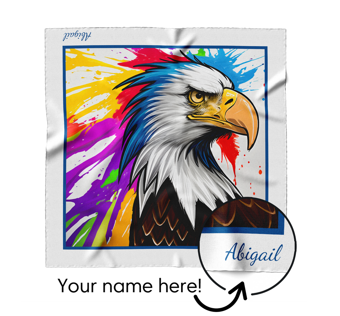 &quot;Freedom&quot; Square Scarf