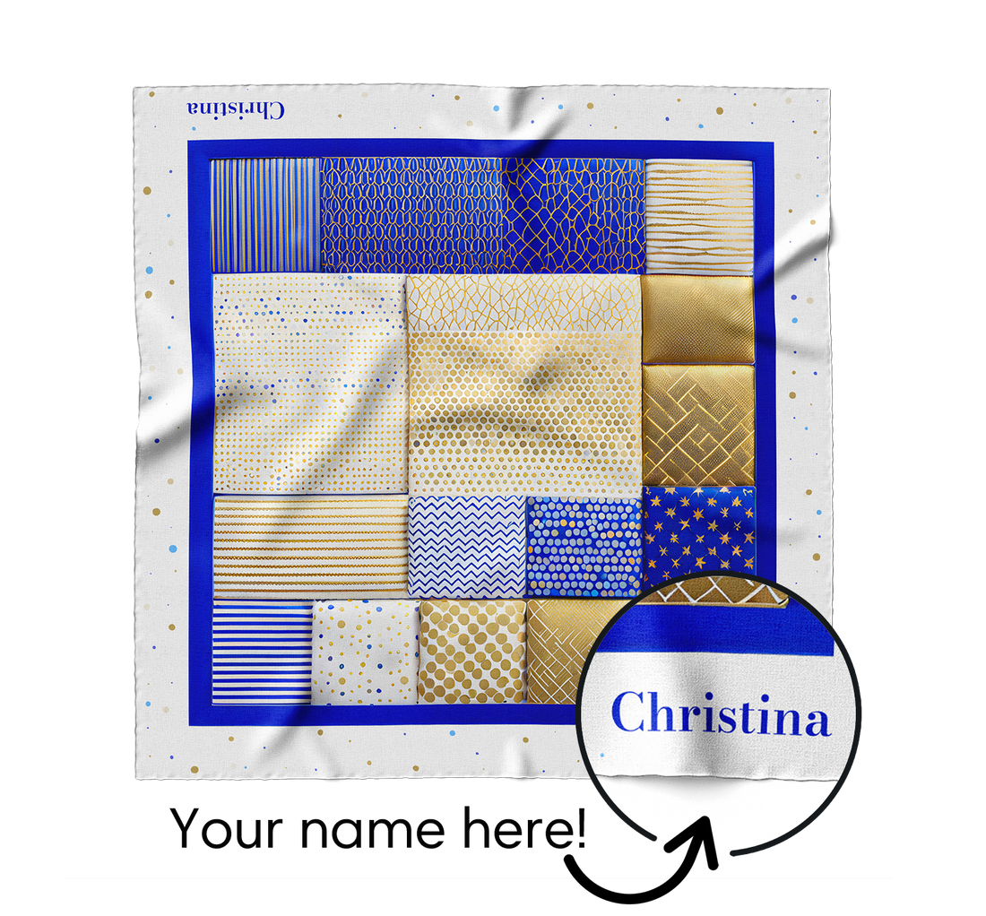 "Gift Wrap" Square Scarf