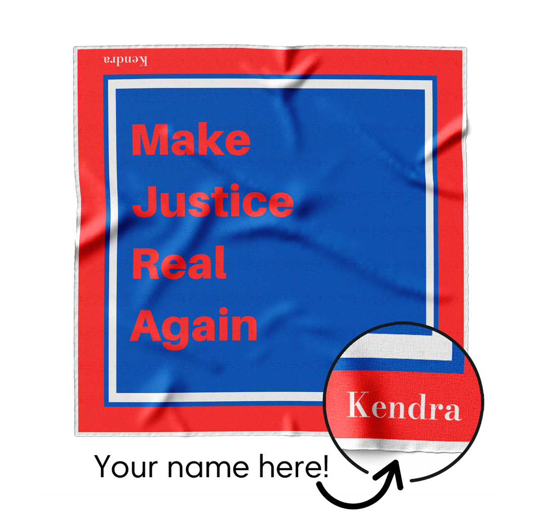 Make Justice Real Again, Blue