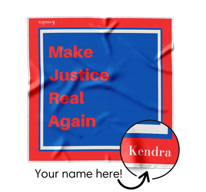 Make Justice Real Again, Blue