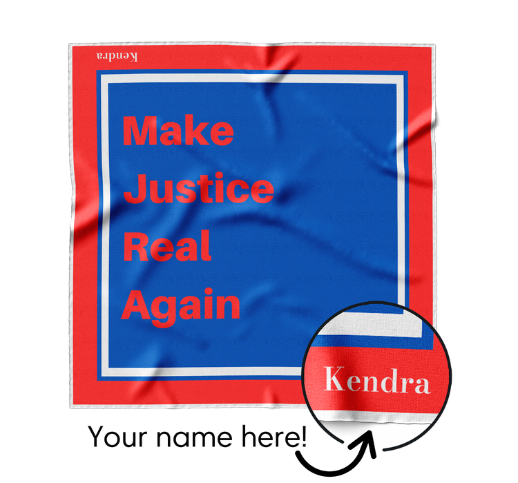 Make Justice Real Again, Blue