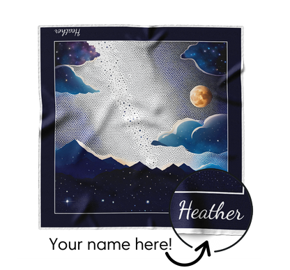 &quot;Moonlight&quot; Square Scarf