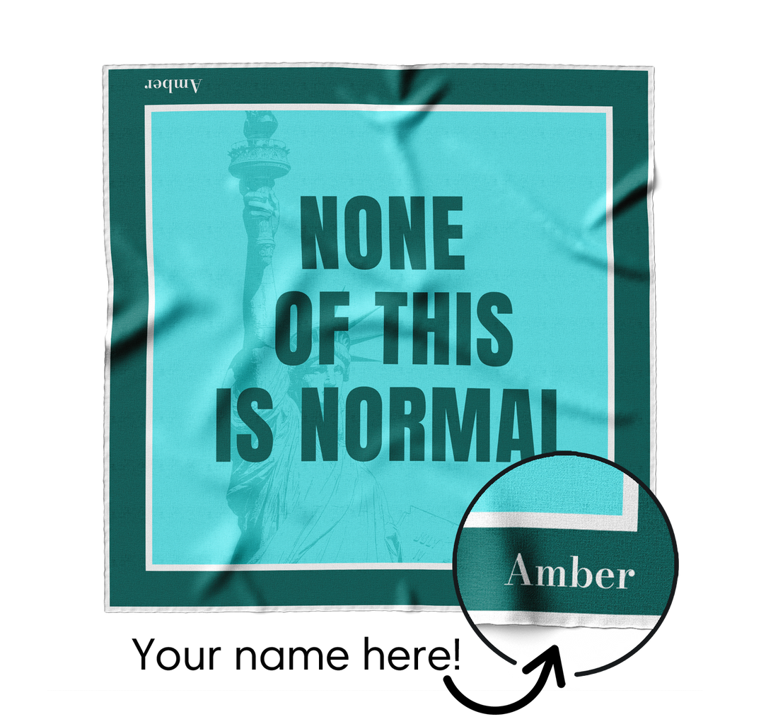 None Of This Is Normal, Teal