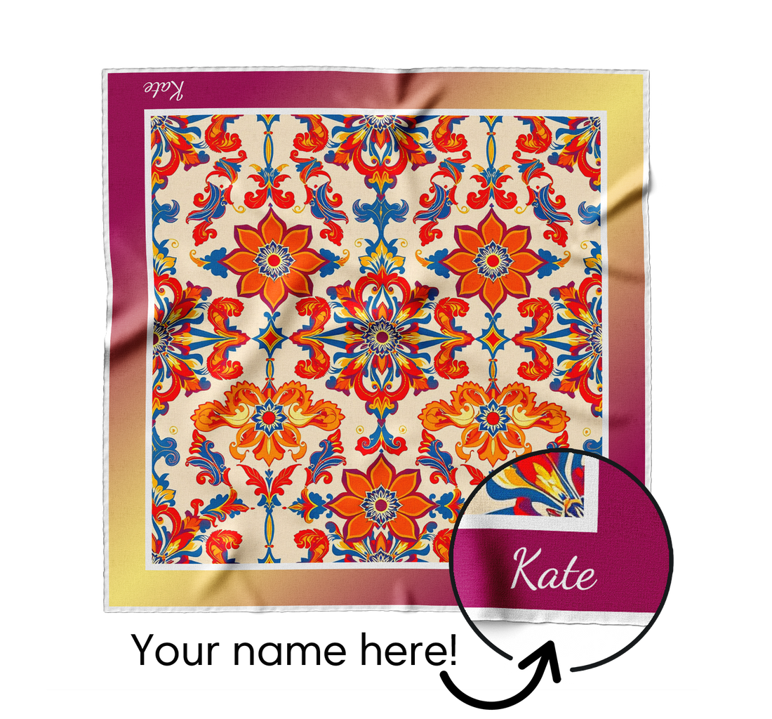 "Sharma" Square Scarf