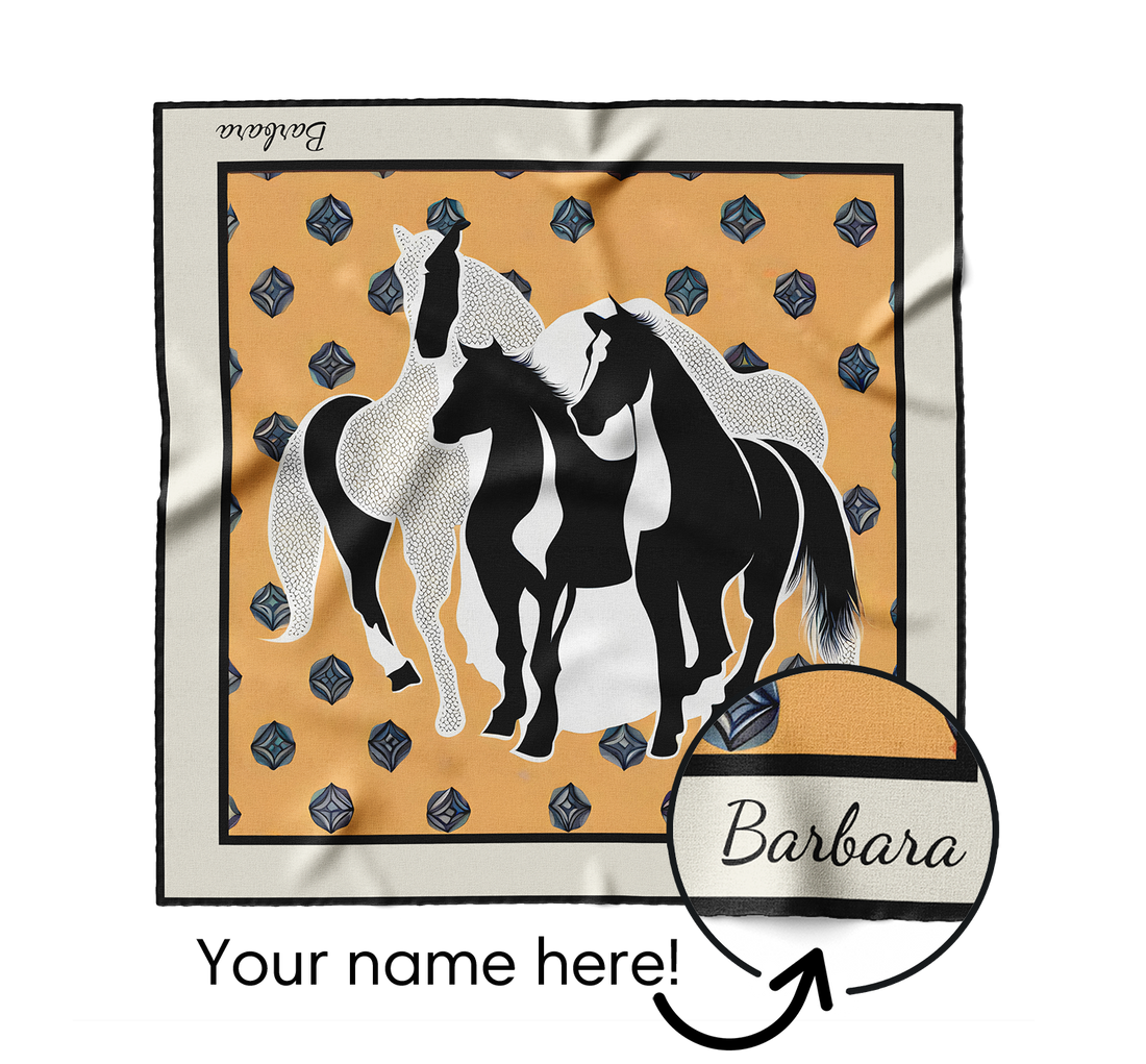 "Stride" Square Scarf